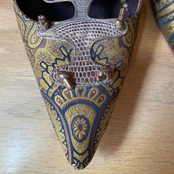 Manolo Blahnik 100th Anniversary Evening Heels. - Picture 7 of 11